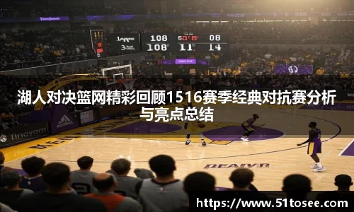 湖人对决篮网精彩回顾1516赛季经典对抗赛分析与亮点总结